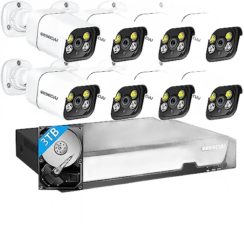 WESECUU Poe Security Camera System